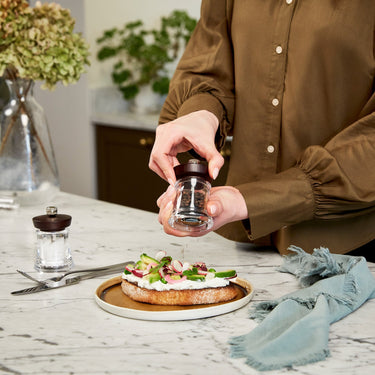 Cole & Mason Holborn Chocolate Beech Salt & Pepper Mills